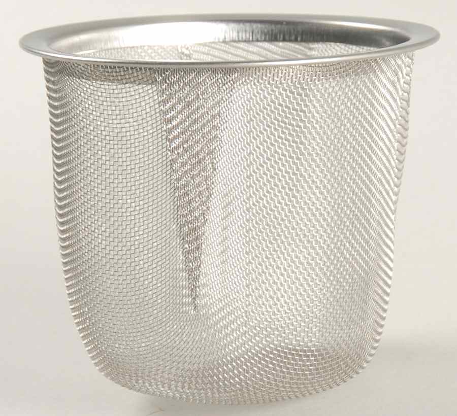 Tea Collection Yellow Metal Infuser for 5 Cup Teapot by Certified International-1