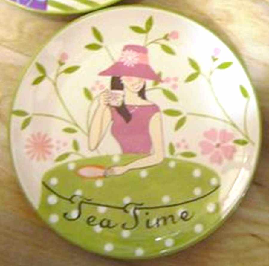 Tea Time Salad Plate by Certified International-1