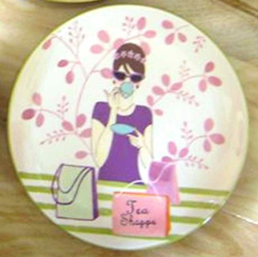 Tea Time Salad Plate by Certified International-1