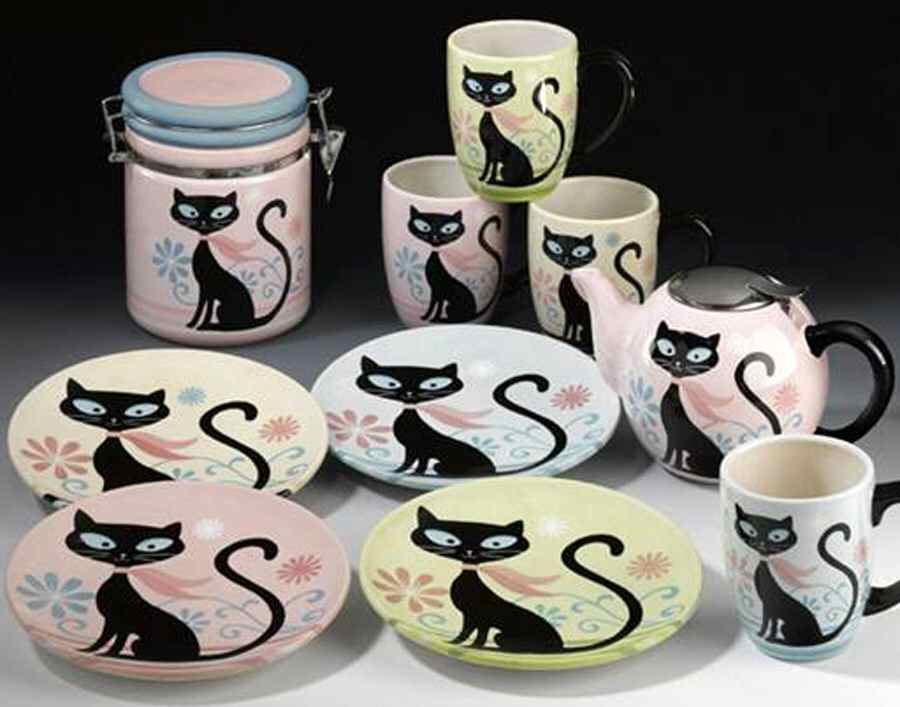 Pretty Kitty Salad Plate by Certified International-1