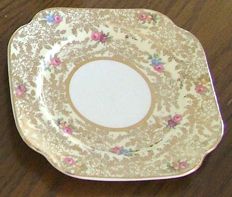 6500 Square Bread & Butter Plate by Colclough-1