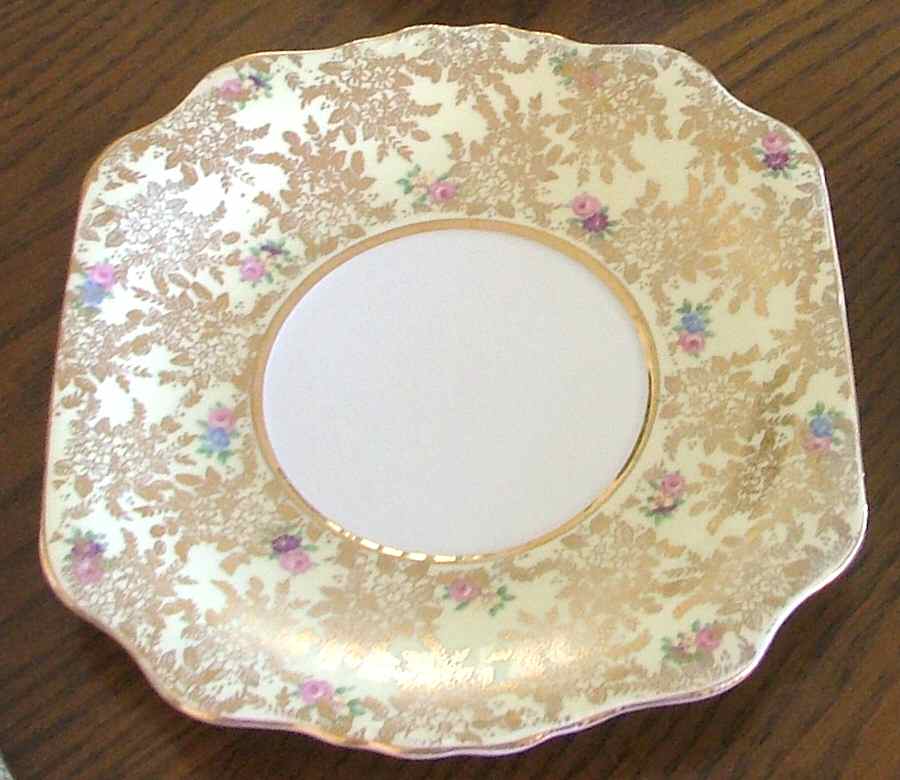 6500 Square Salad Plate by Colclough-1