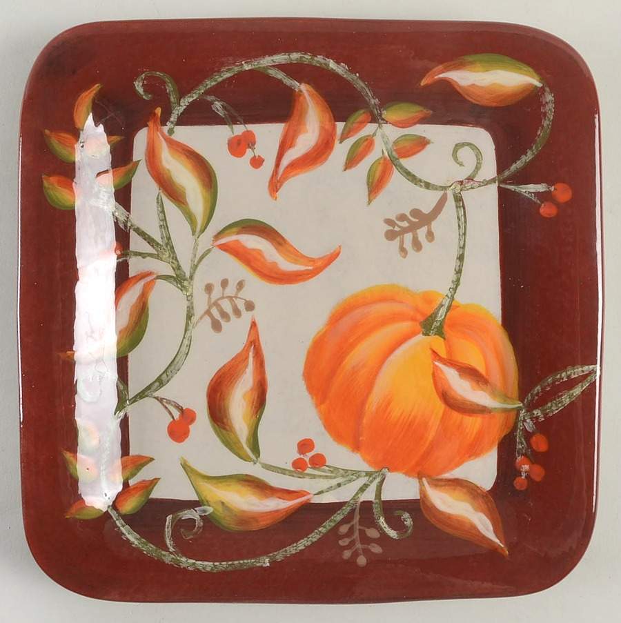 Tuscan Harvest Salad Plate by Certified International-1