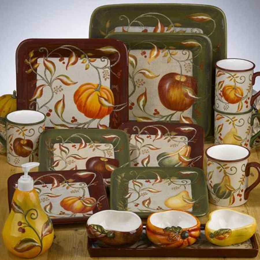 Tuscan Harvest Dinner Plate by Certified International-1