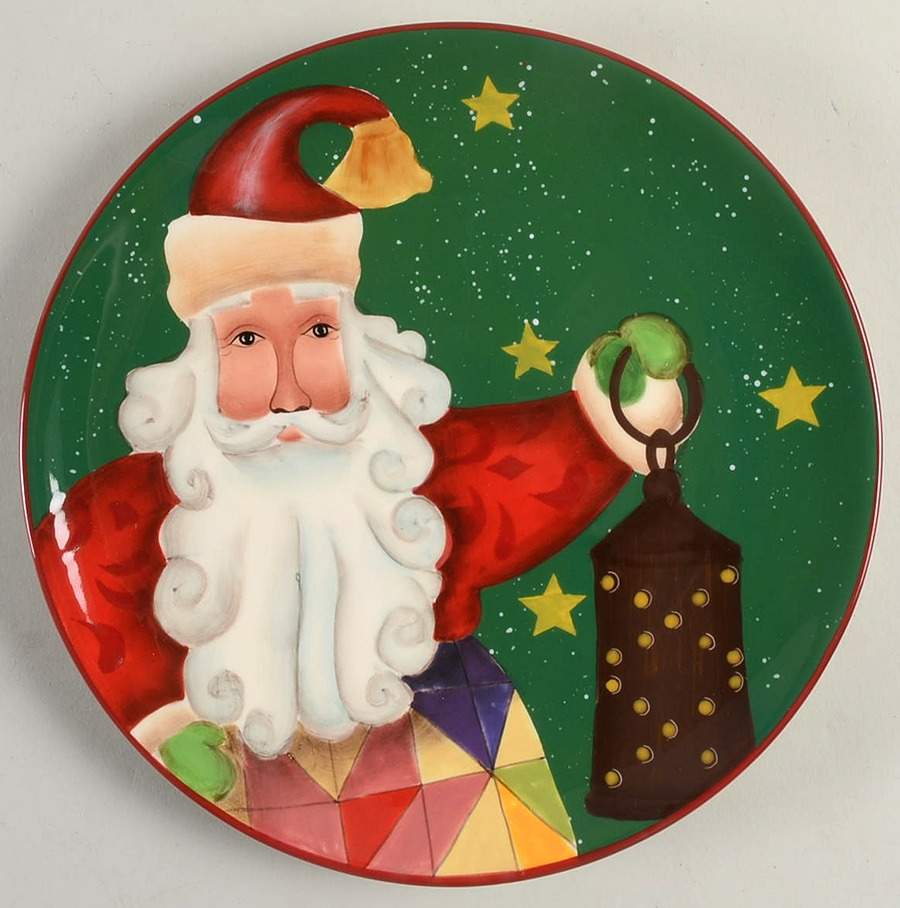 Seasons Greetings Salad Plate by Certified International-1