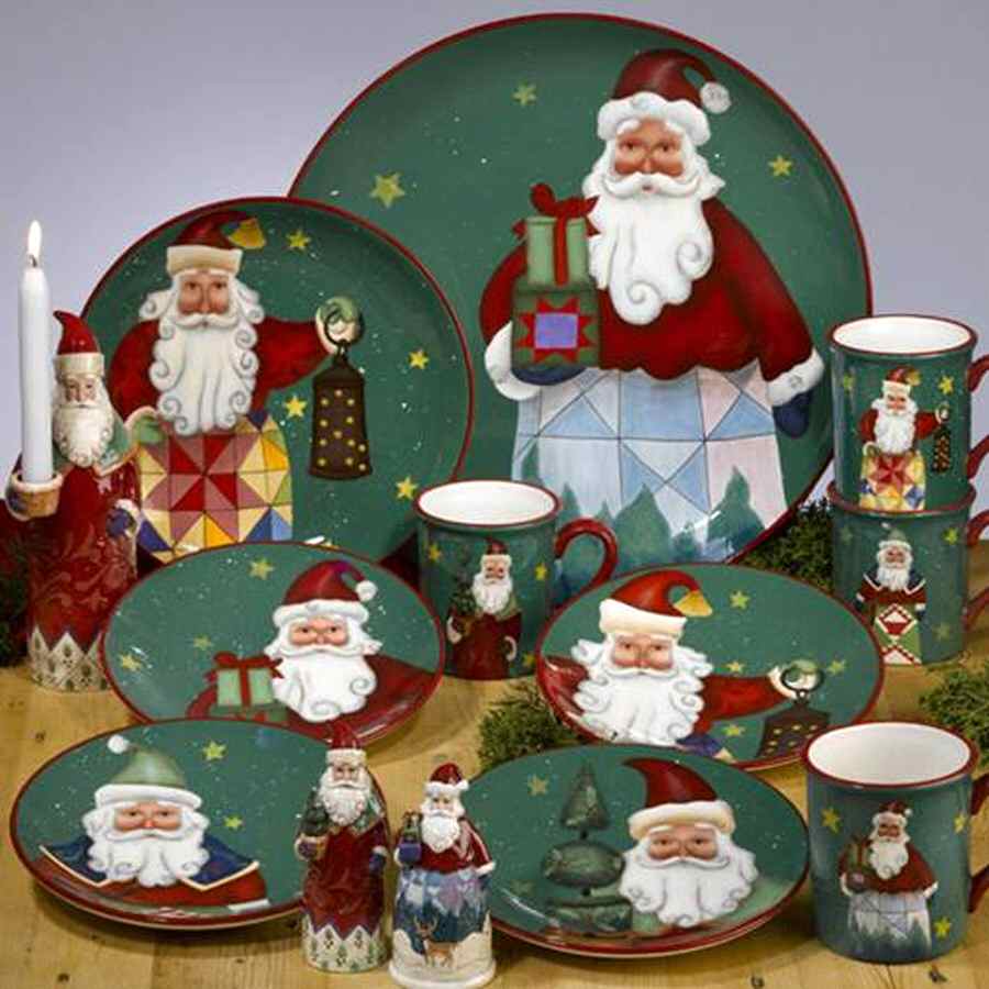 Seasons Greetings 17" Chop Plate (Round Platter) by Certified International-1