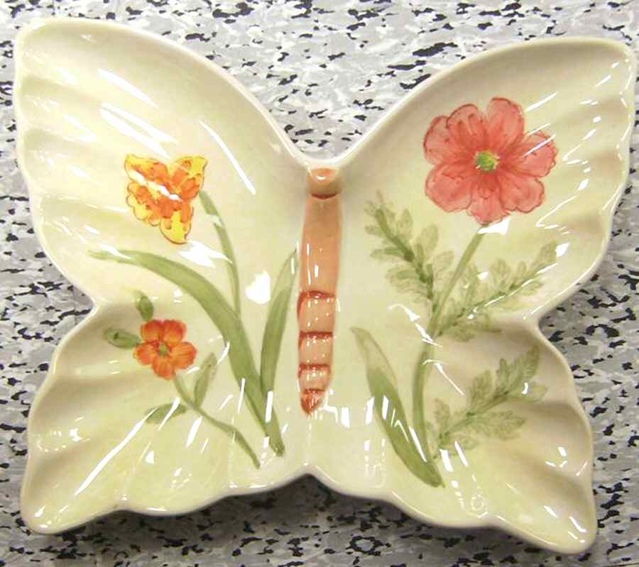 Butterfly Garden Butterfly Shaped Dish by China (Made in China)-1