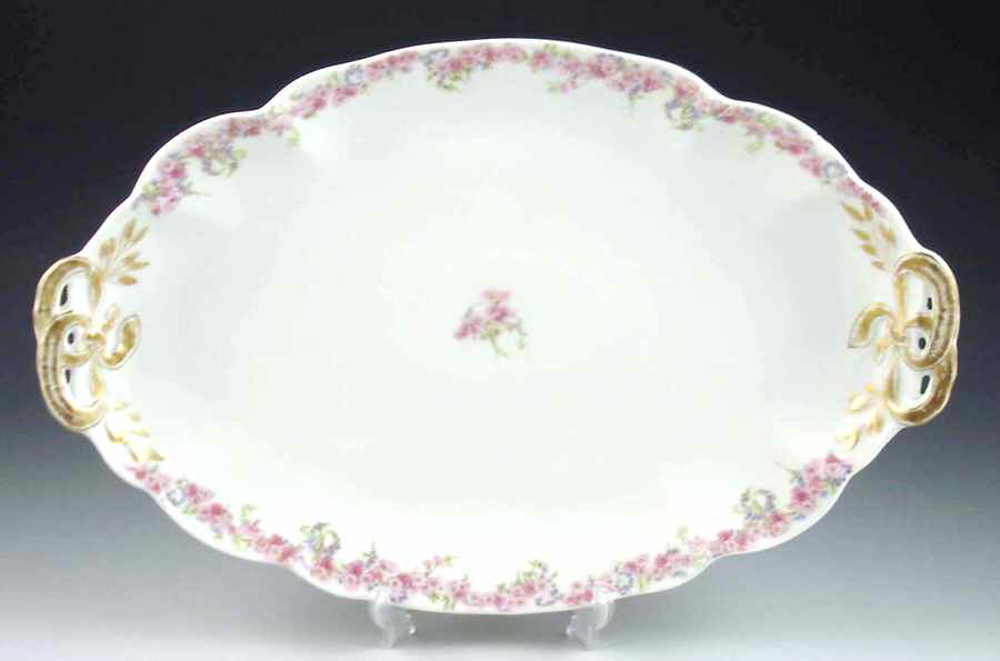 CHF1495 14" Oval Serving Platter by Charles Field Haviland-1