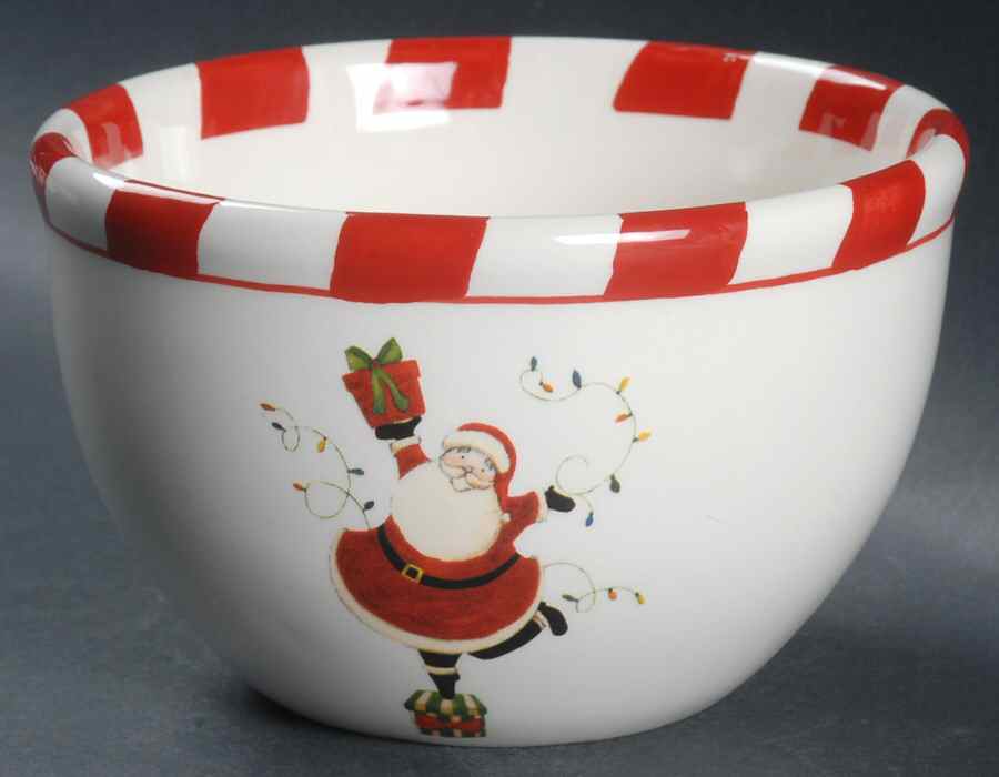 Celebrate Santa Individual Ice Cream Dish by Certified International-1