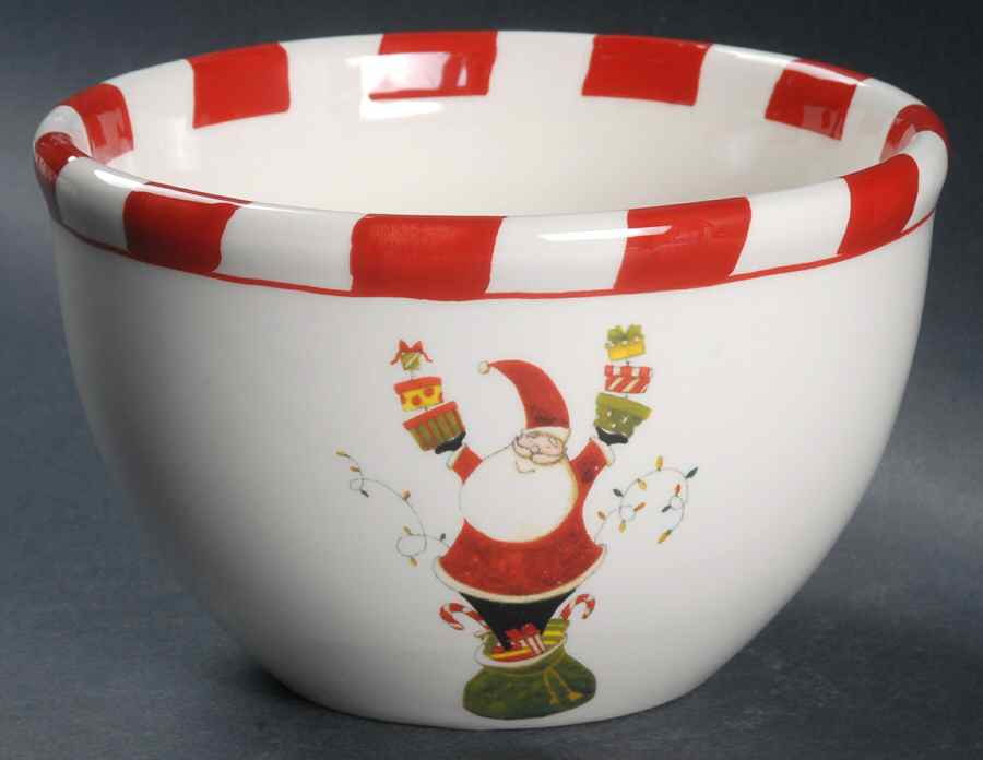 Celebrate Santa Individual Ice Cream Dish by Certified International-1