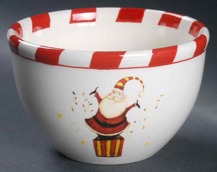 Celebrate Santa Individual Ice Cream Dish by Certified International-1