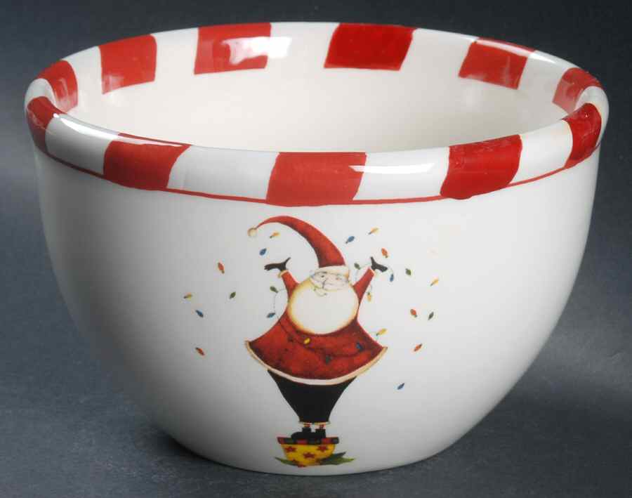 Celebrate Santa Individual Ice Cream Dish by Certified International-1