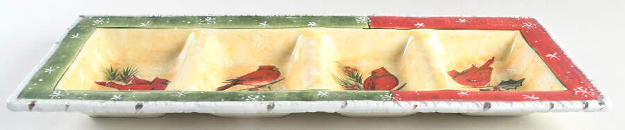 Holly Birds 4 Part Relish by Certified International-1