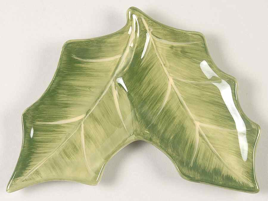 Holly Birds Tray for Figural Salt & Pepper Set by Certified International-1