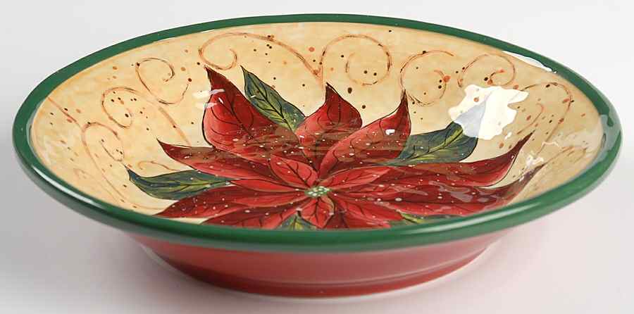 Tuscan Christmas 9" Individual Pasta Bowl by Certified International-1