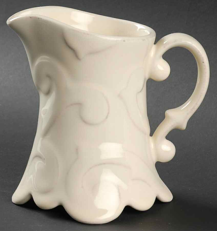 Arabesque Cream Creamer by Casafina-1