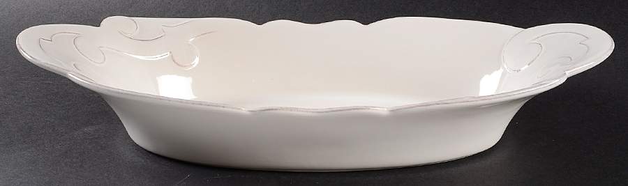 Arabesque White 15" Augratin by Casafina-1