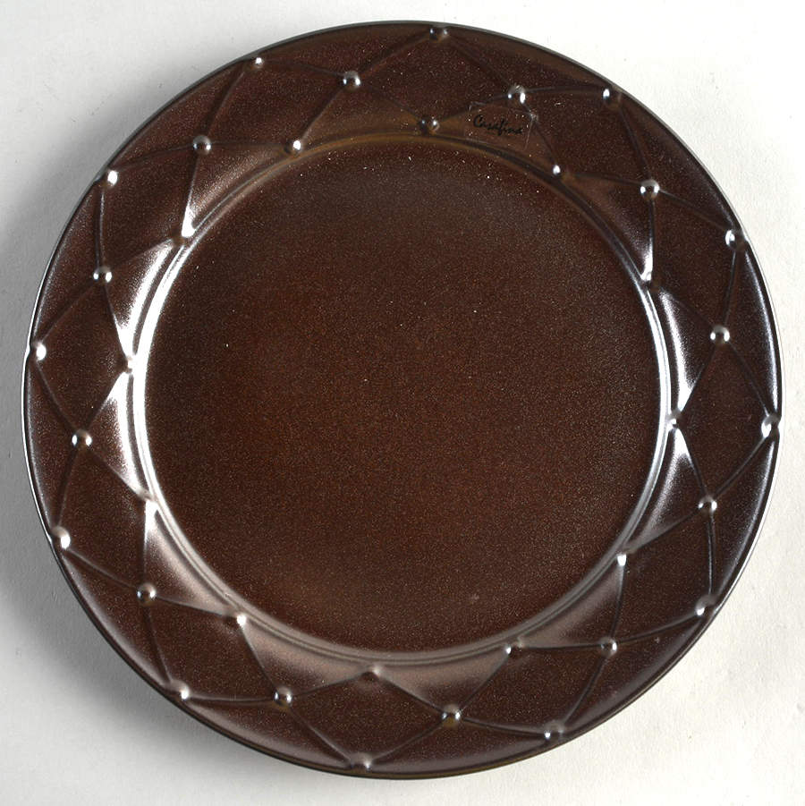 Meridian Bronze Metallic Salad Plate by Casafina-1