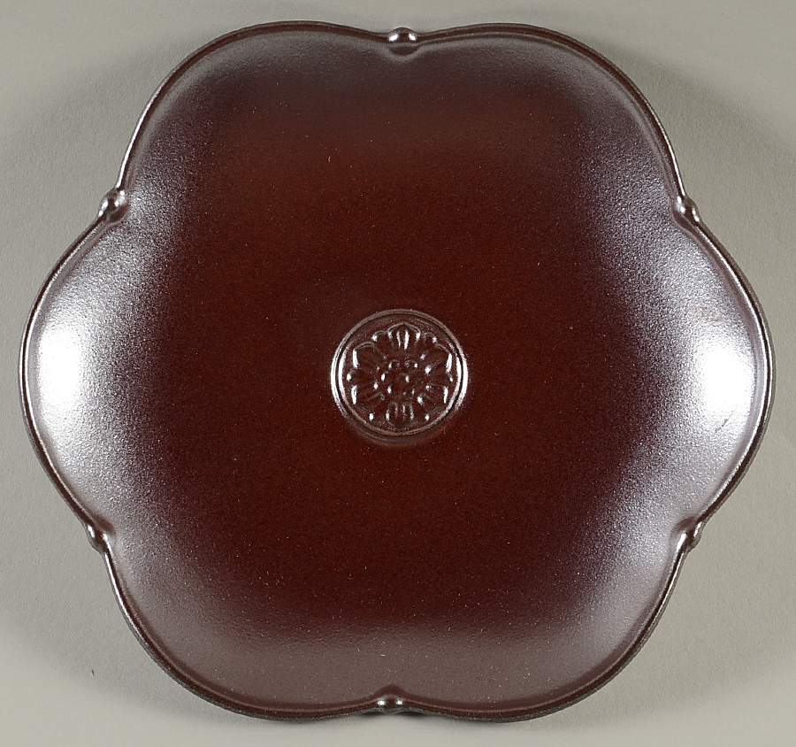 Meridian Bronze Metallic Bread & Butter Plate by Casafina-1
