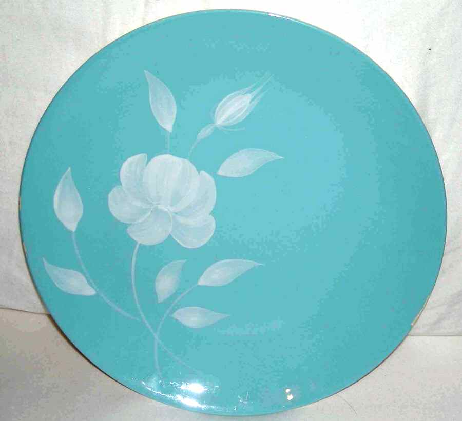 Blue Frost Dinner Plate by Canonsburg-1