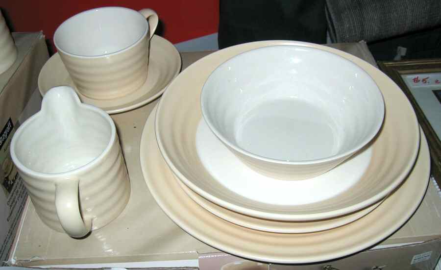 Swing Flat Cup & Saucer Set by Crate & Barrel-1