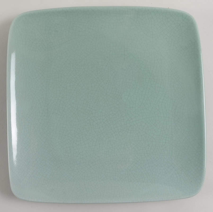 Ancien Celadon Square Dinner Plate by BIA Cordon Bleu-1