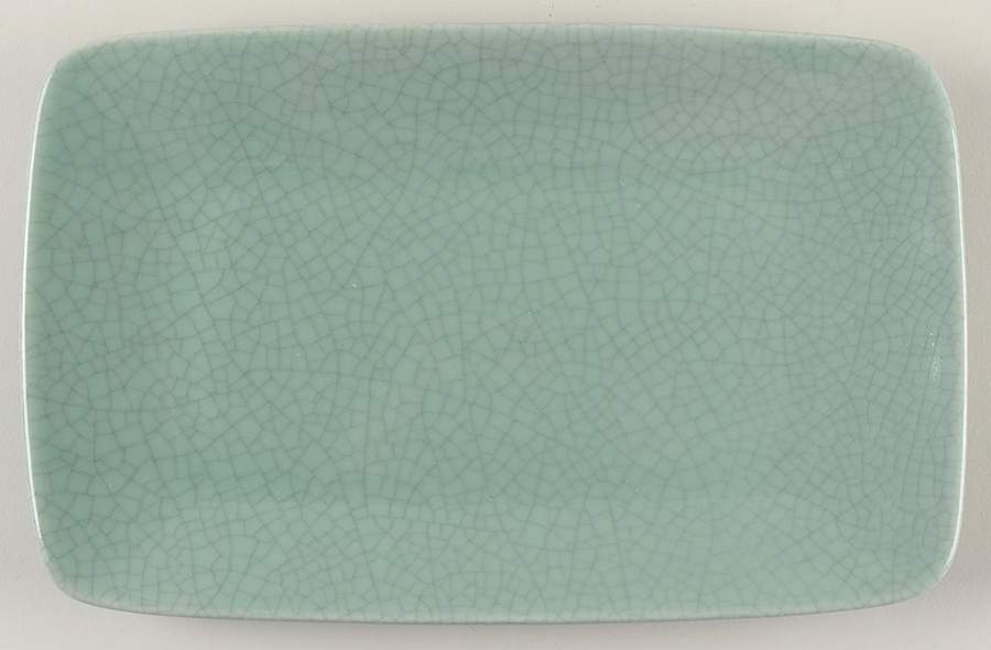 Ancien Celadon 9" Rectangular Serving Platter by BIA Cordon Bleu-1