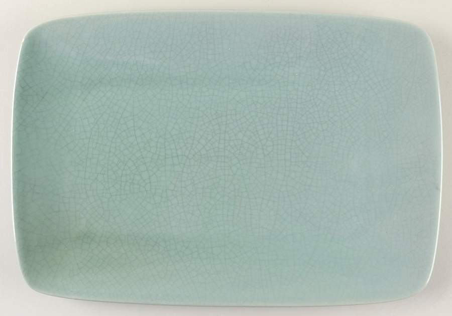 Ancien Celadon 13" Rectangular Serving Platter by BIA Cordon Bleu-1