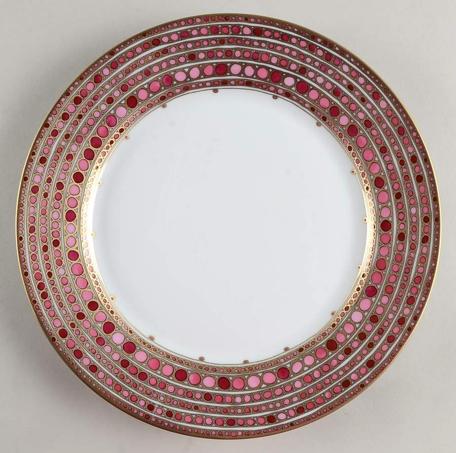 Syracuse Rose Dinner Plate by Charles Field Haviland-1