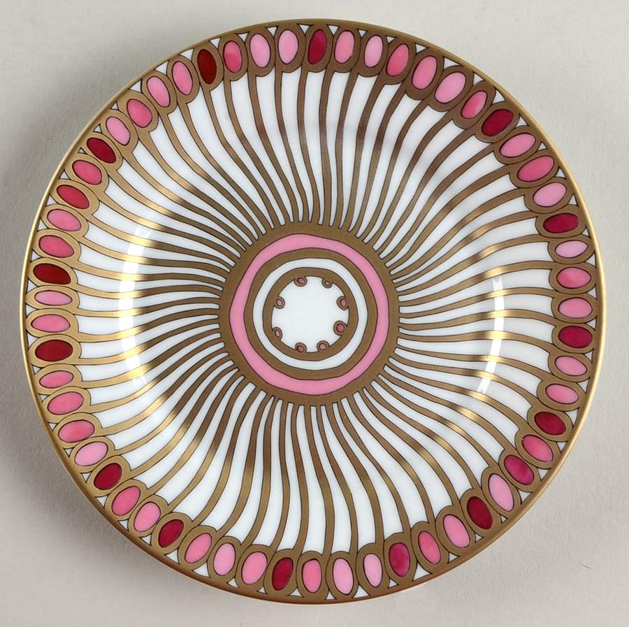 Syracuse Rose Bread & Butter Plate by Charles Field Haviland-1