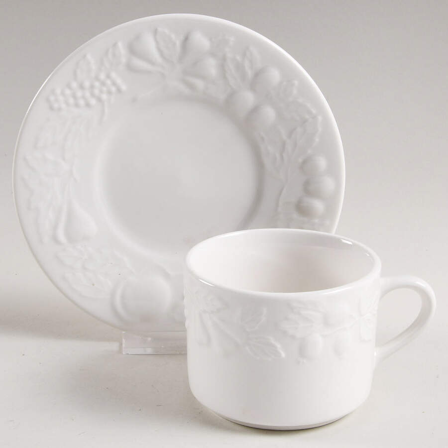 C5D1 Flat Cup & Saucer Set by Collins Co Ltd-1