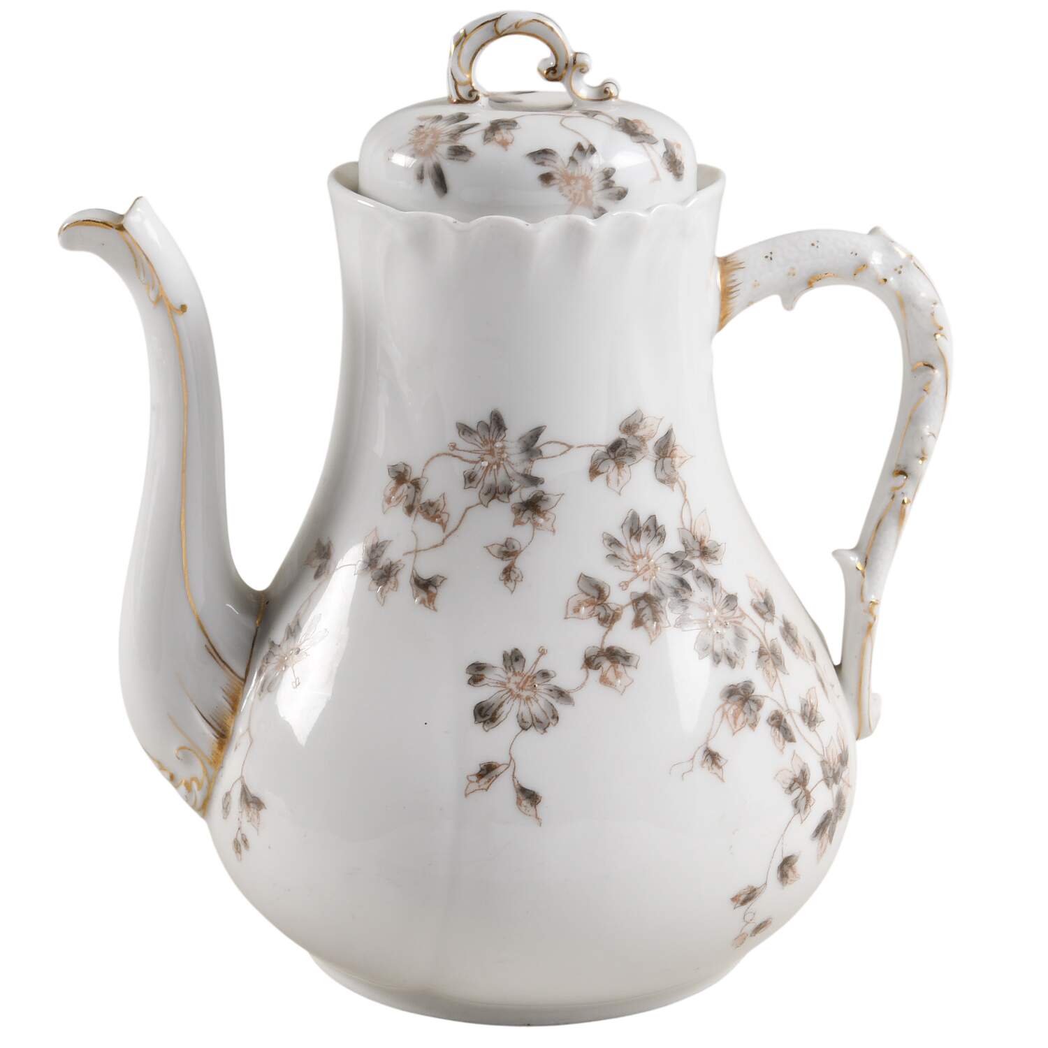 Schleiger 373-5 Coffee Pot & Lid by Charles Field Haviland-1