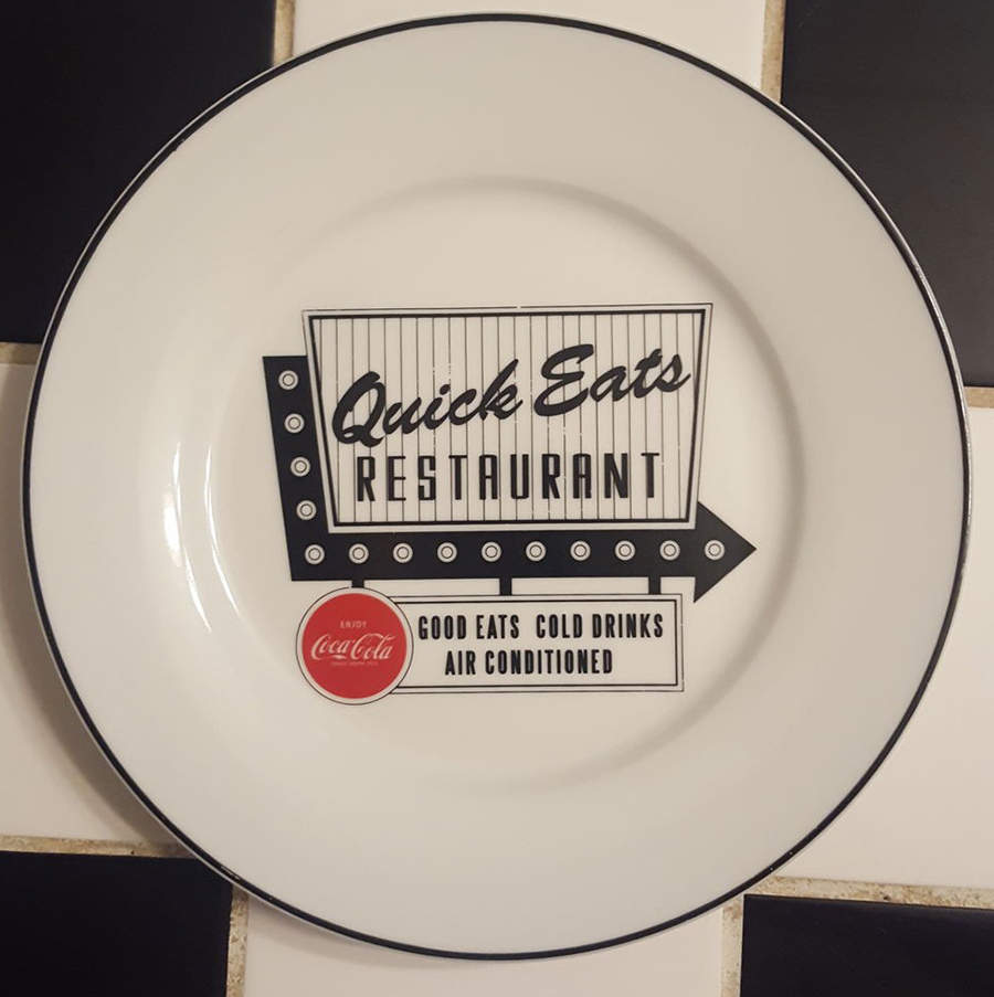 Diner Salad Plate by Coca-Cola-1
