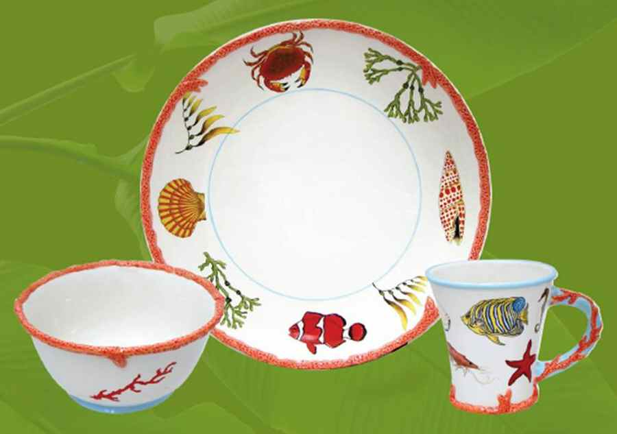 Sea Breeze Dinner Plate by Lynn Chase-1