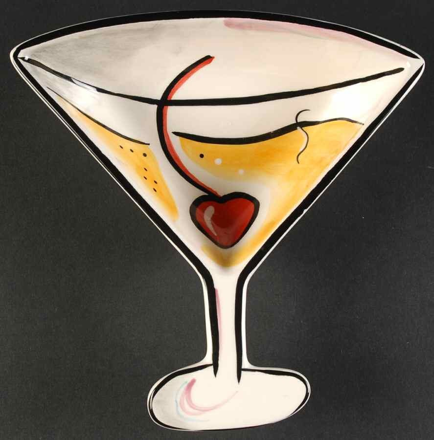 Cocktail Hour Individual Dip Dish by Clay Art-1