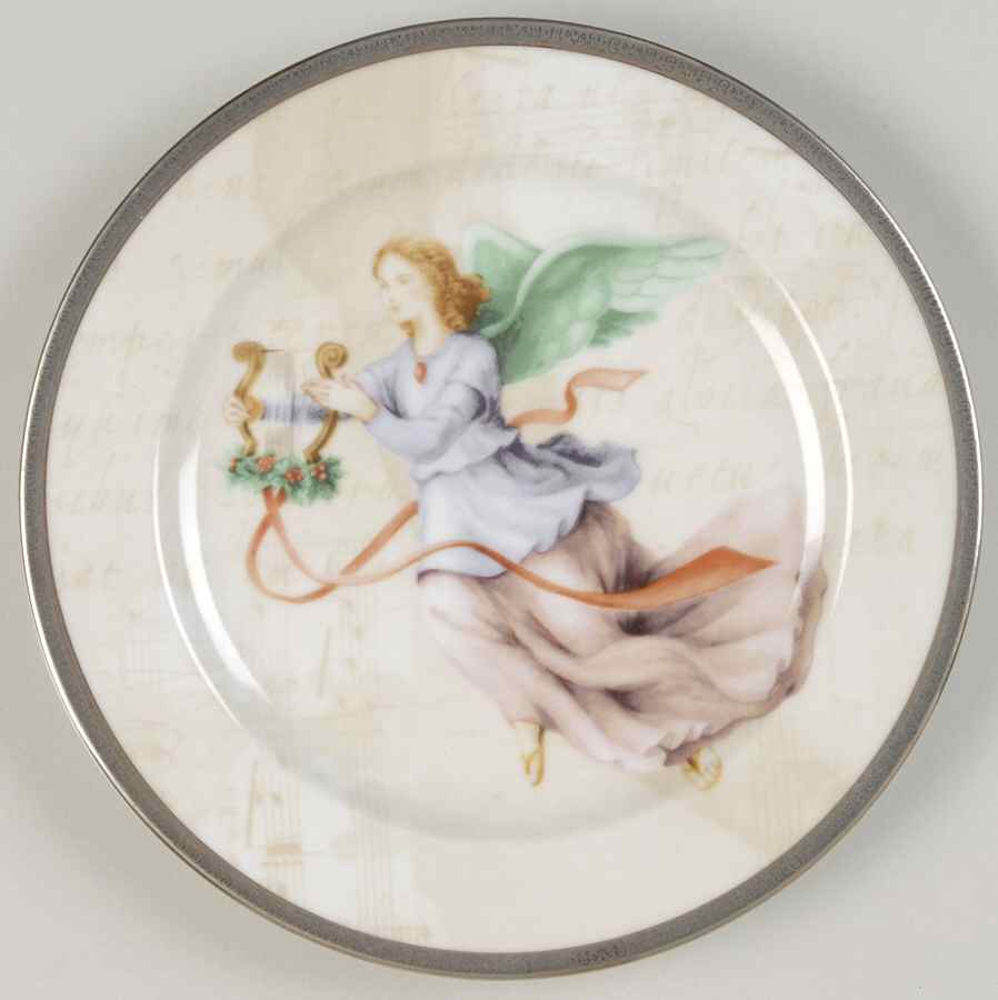 Grand Buffet Platinum (Angels) Salad Plate by Charter Club-1