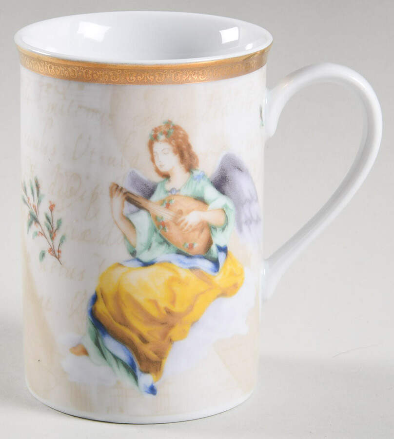Grand Buffet Gold (Angels) Mug by Charter Club-1