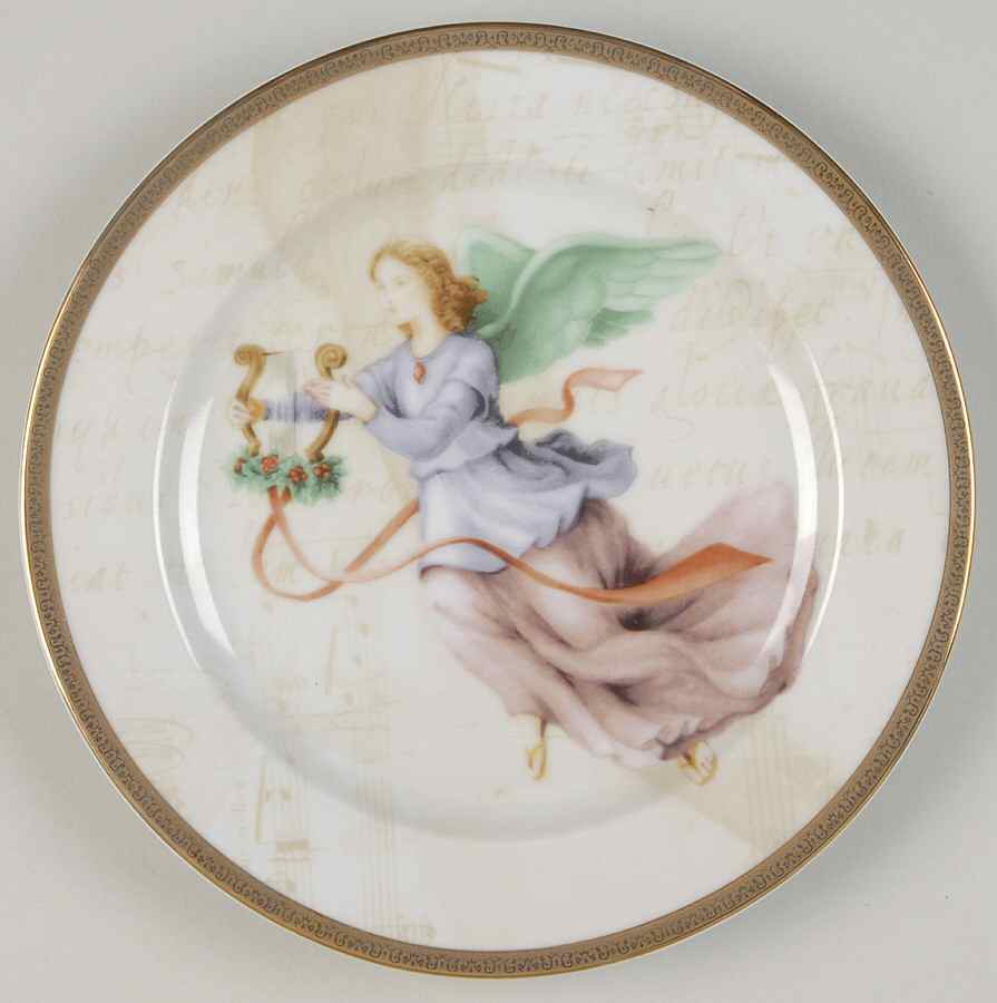 Grand Buffet Gold (Angels) Salad Plate by Charter Club-1