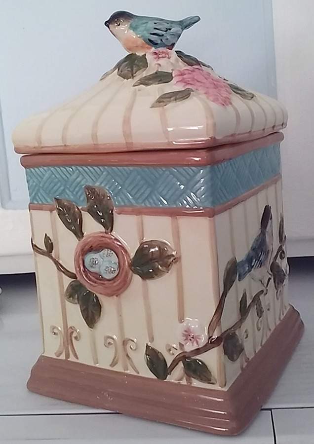 Nature Walk Large Canister & Lid by Cracker Barrel-1