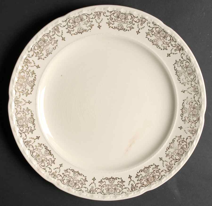 CRO337 Dinner Plate by Crooksville-1