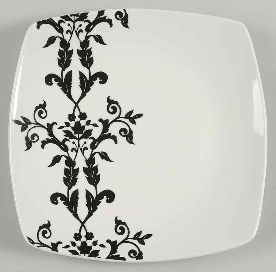 Antoinette Black Dinner Plate by Coventry (PTS)-1