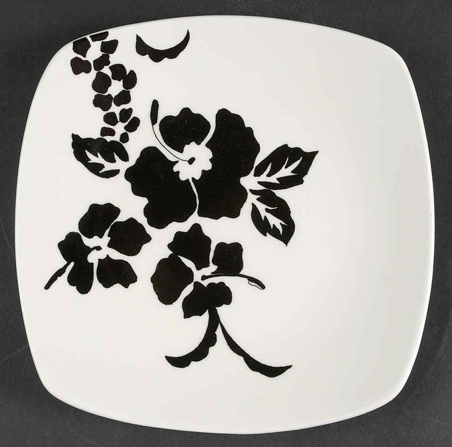 Babesques Black Salad Plate by Coventry (PTS)-1