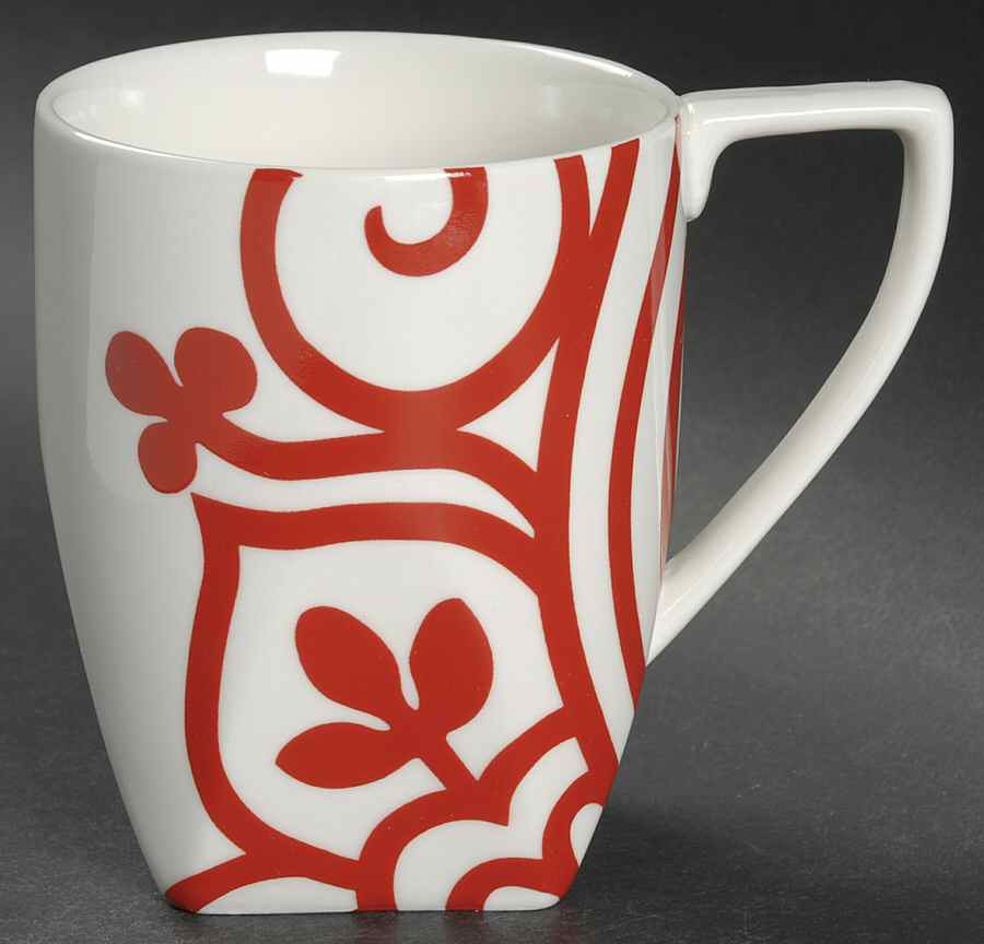 Valley Swirls Red Mug by Coventry (PTS)-1