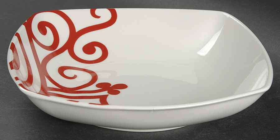 Valley Swirls Red Soup/Cereal Bowl by Coventry (PTS)-1