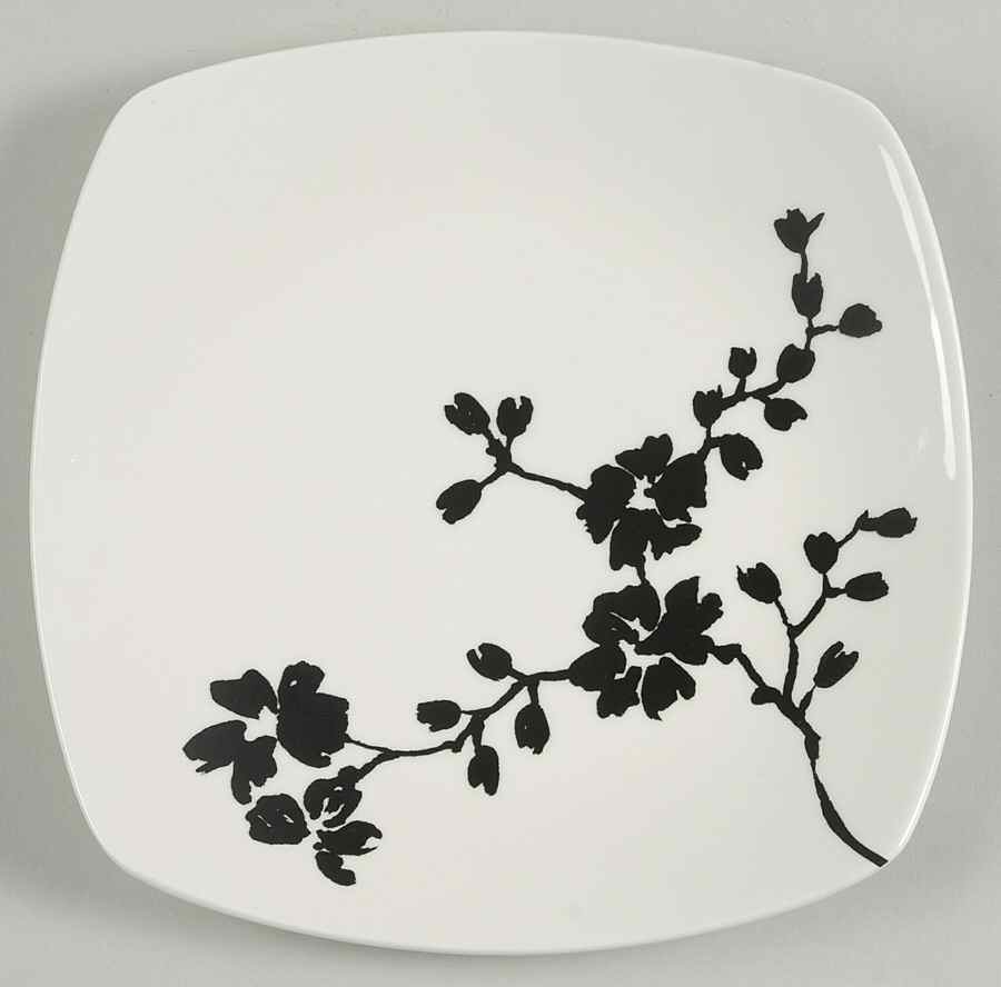 Mon Cheri Black Salad Plate by Coventry (PTS)-1