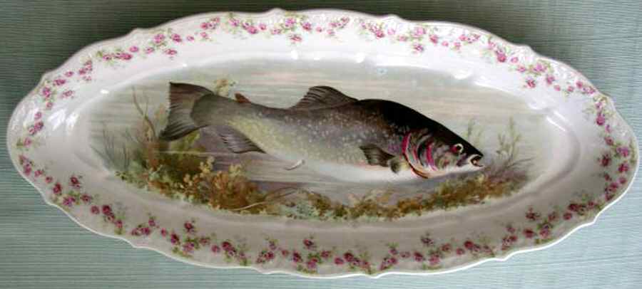 CTI208 14" Oval Serving Platter by Carl Tielsch-1