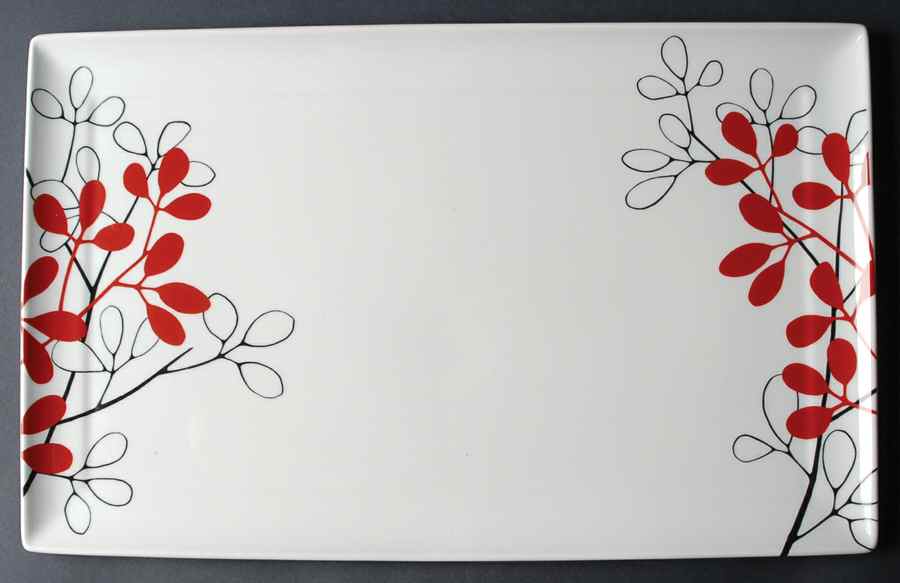 Mulberry 18" Rectangular Serving Platter by The Cellar (China)-1