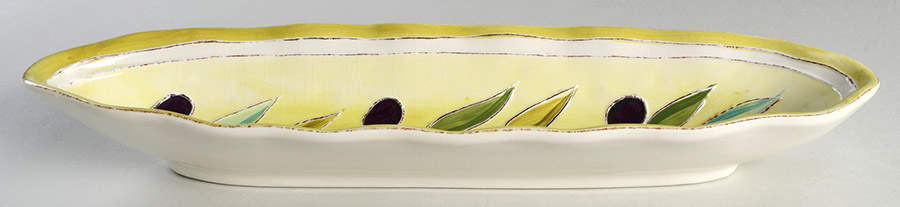 Olives 16" Bread Tray by Certified International-1