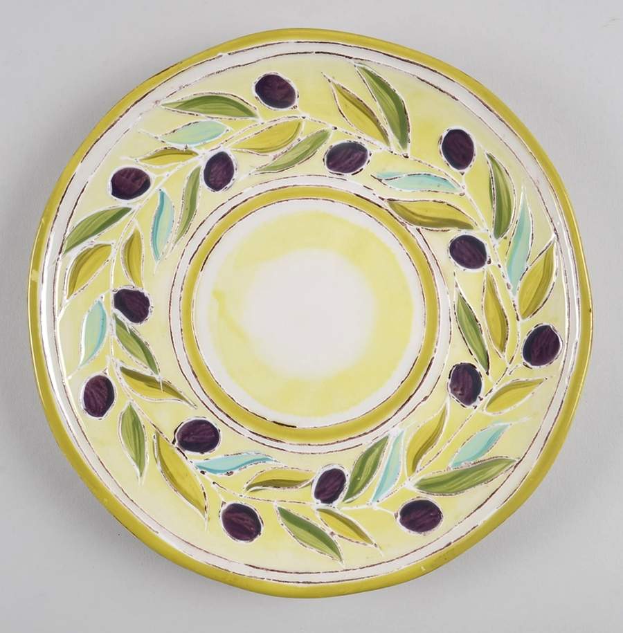 Olives Salad Plate by Certified International-1