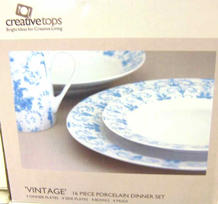 Vintage Dinner Plate by Creative Tops-1
